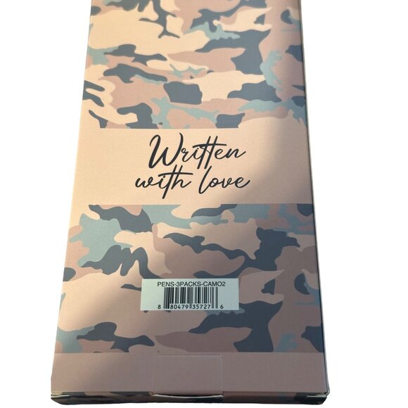 Lug Pens Camo2 3 Pack Refillable Ink Twist Design - Picture 3 of 4